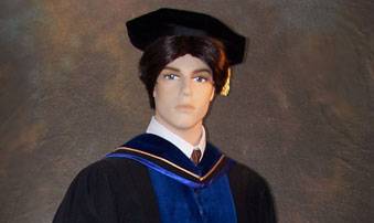 doctoral gown