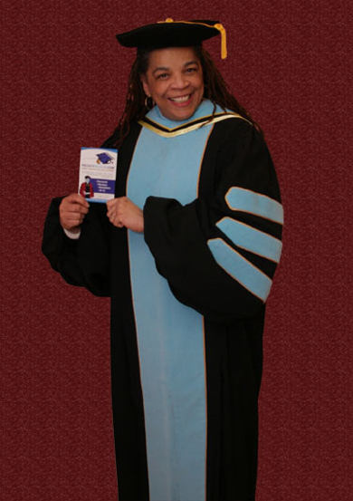 DR OF EDUCATION GRADUATION GOWN