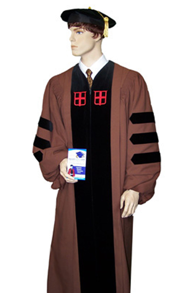 brown university doctoral regalia