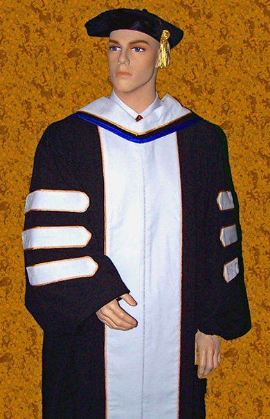 custom doctoral gown